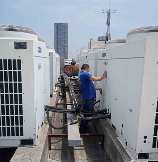 清徐中央空调制热和不制冷系统维修方法